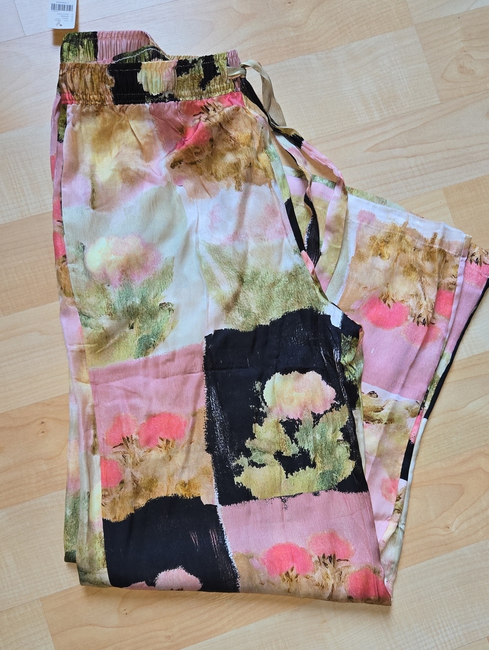 NWT LyreBird Silky Oversized Pajama Shirt AND Pajama Pant - Picture 6 of 7